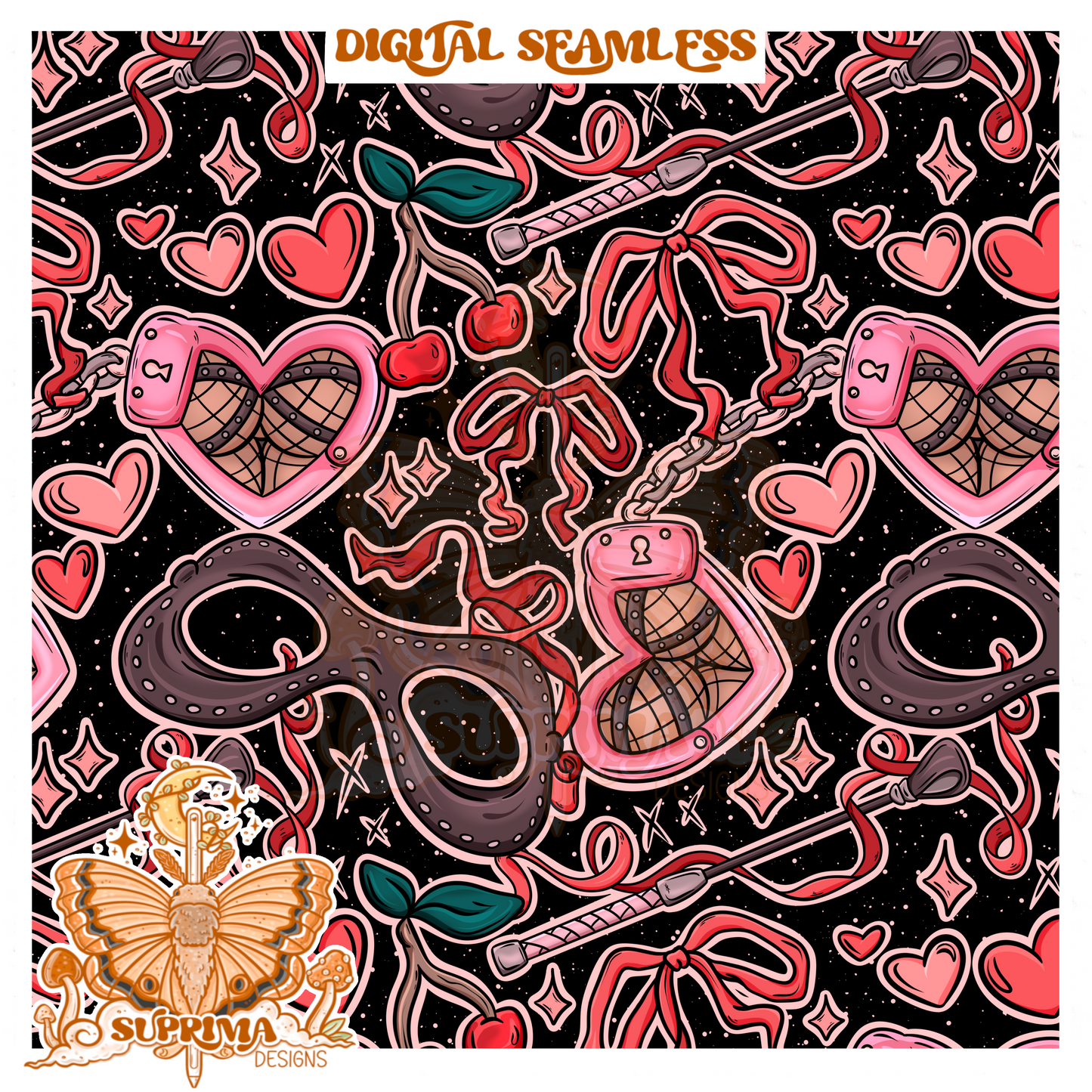 Tis the Season to be Naughty -B |PNG|Seamless|Libby