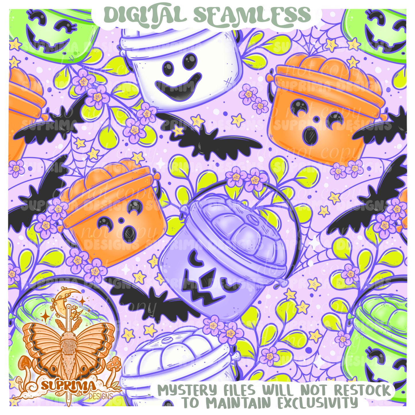 Boo Buckets | Includes Matching PNG