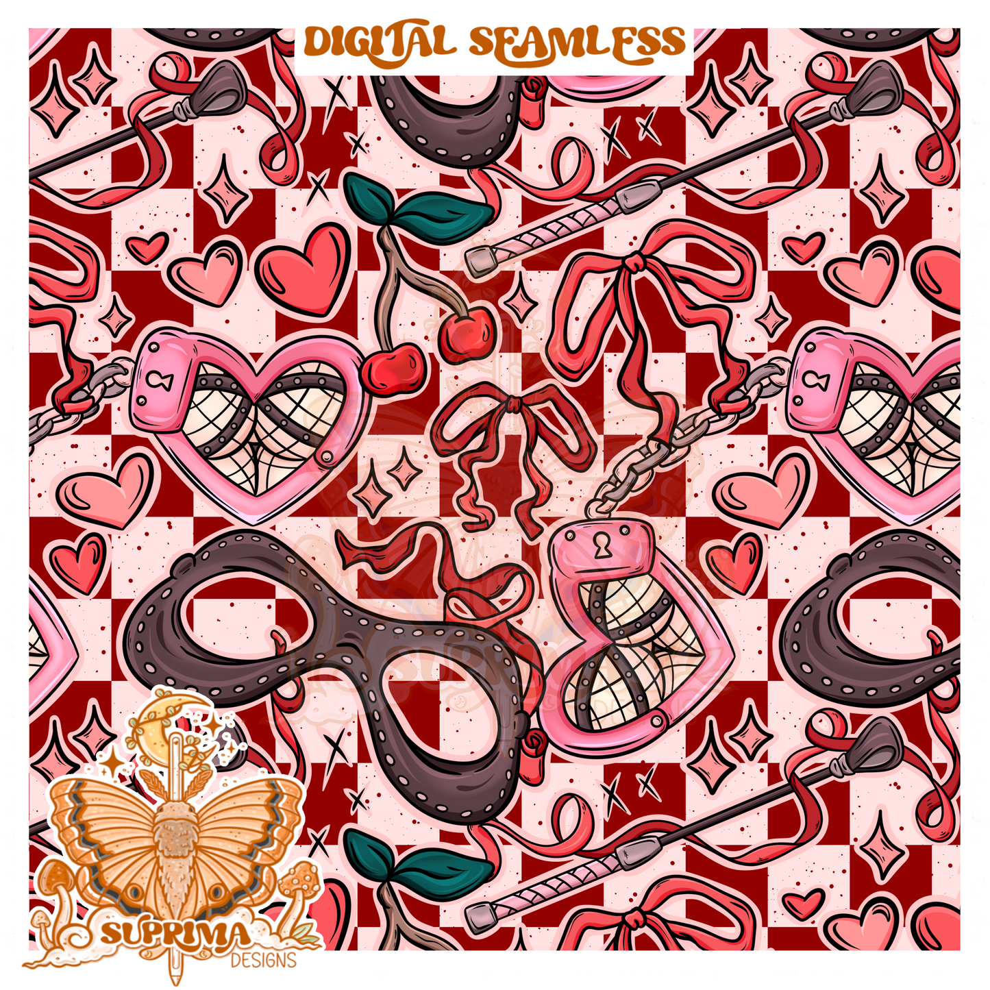 Tis the Season to be Naughty-A |PNG|Seamless|Libby