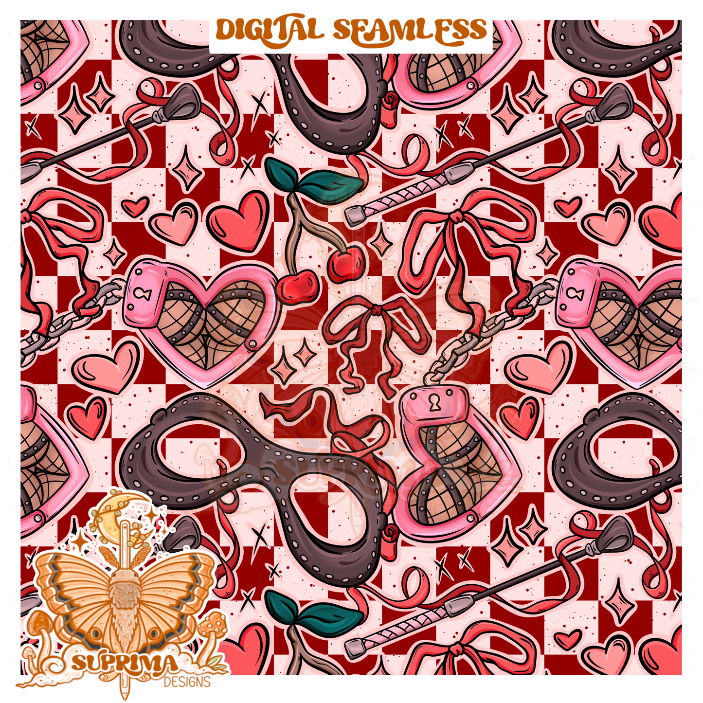 Tis the Season to be Naughty -B |PNG|Seamless|Libby