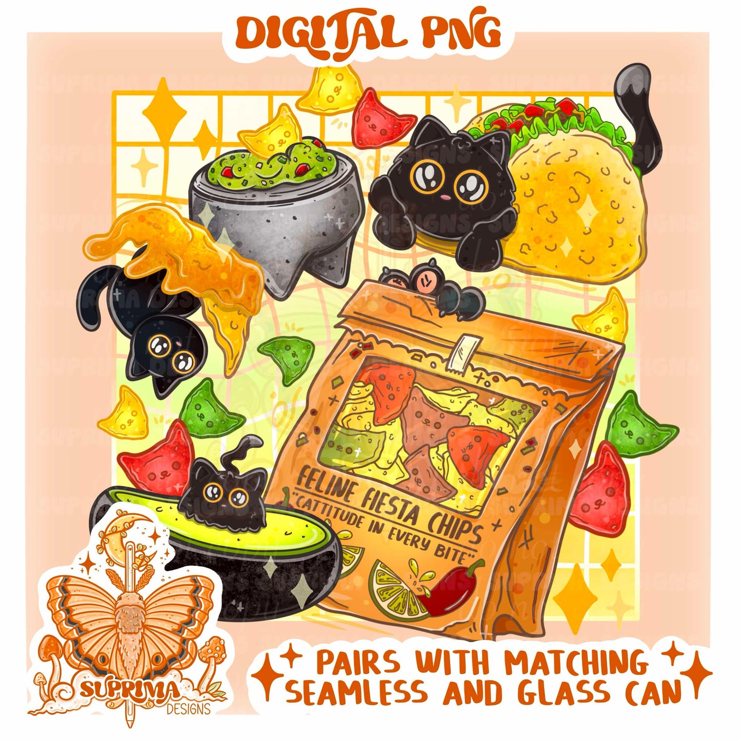 Feline Fiesta Mashup | PNG