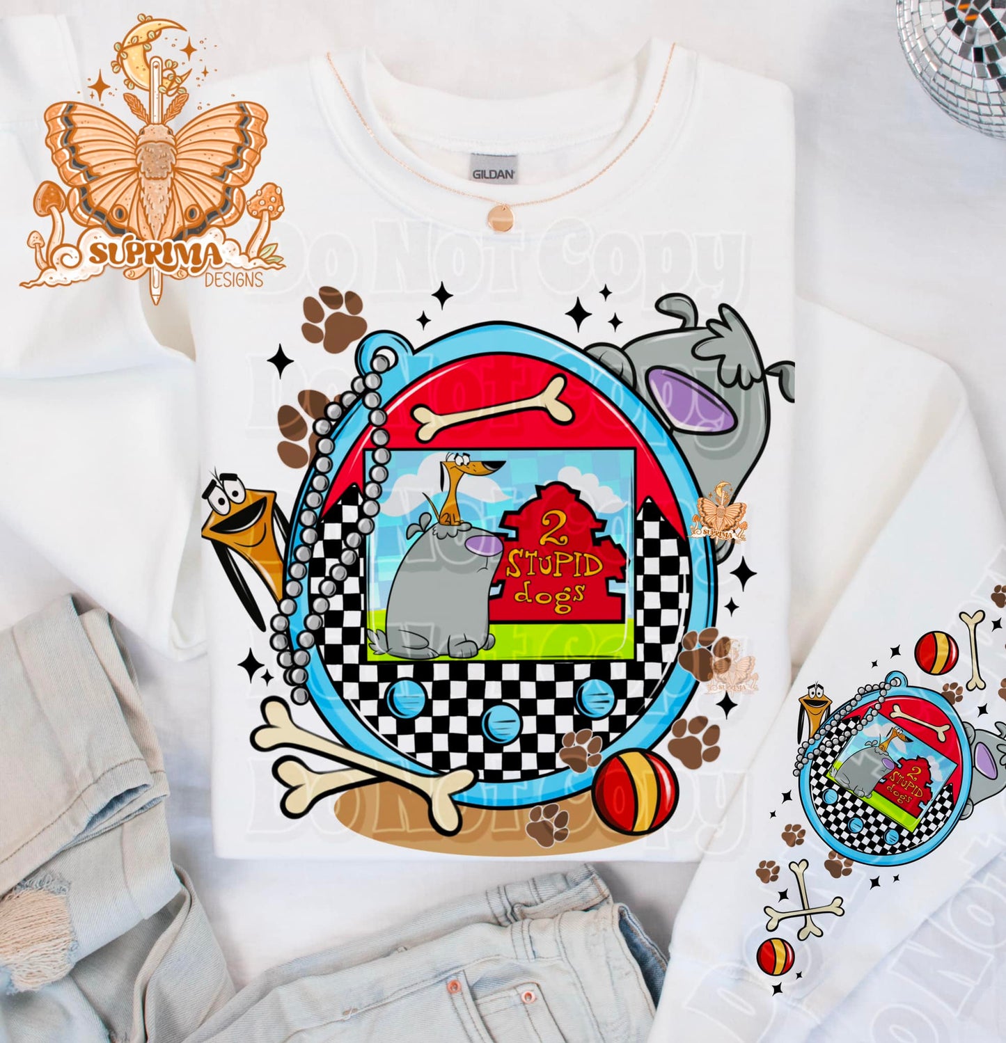 2 Dumb Dogs Tamagotchi | Sleeve Combo