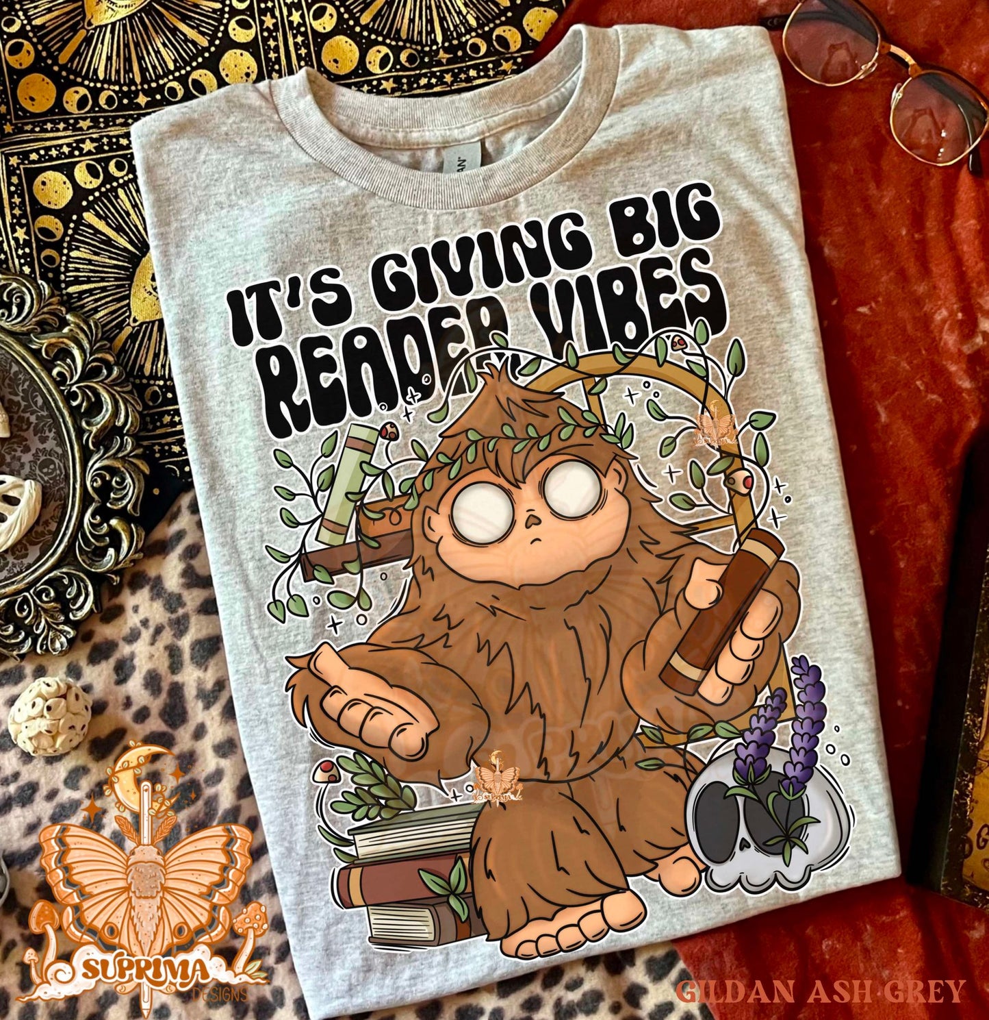 It's Giving Big Reader Vibes | PNG