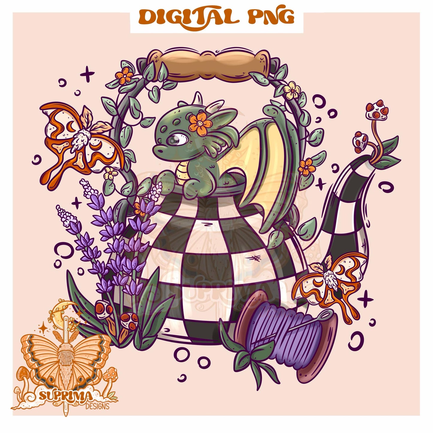 Cottage Dragon | PNG