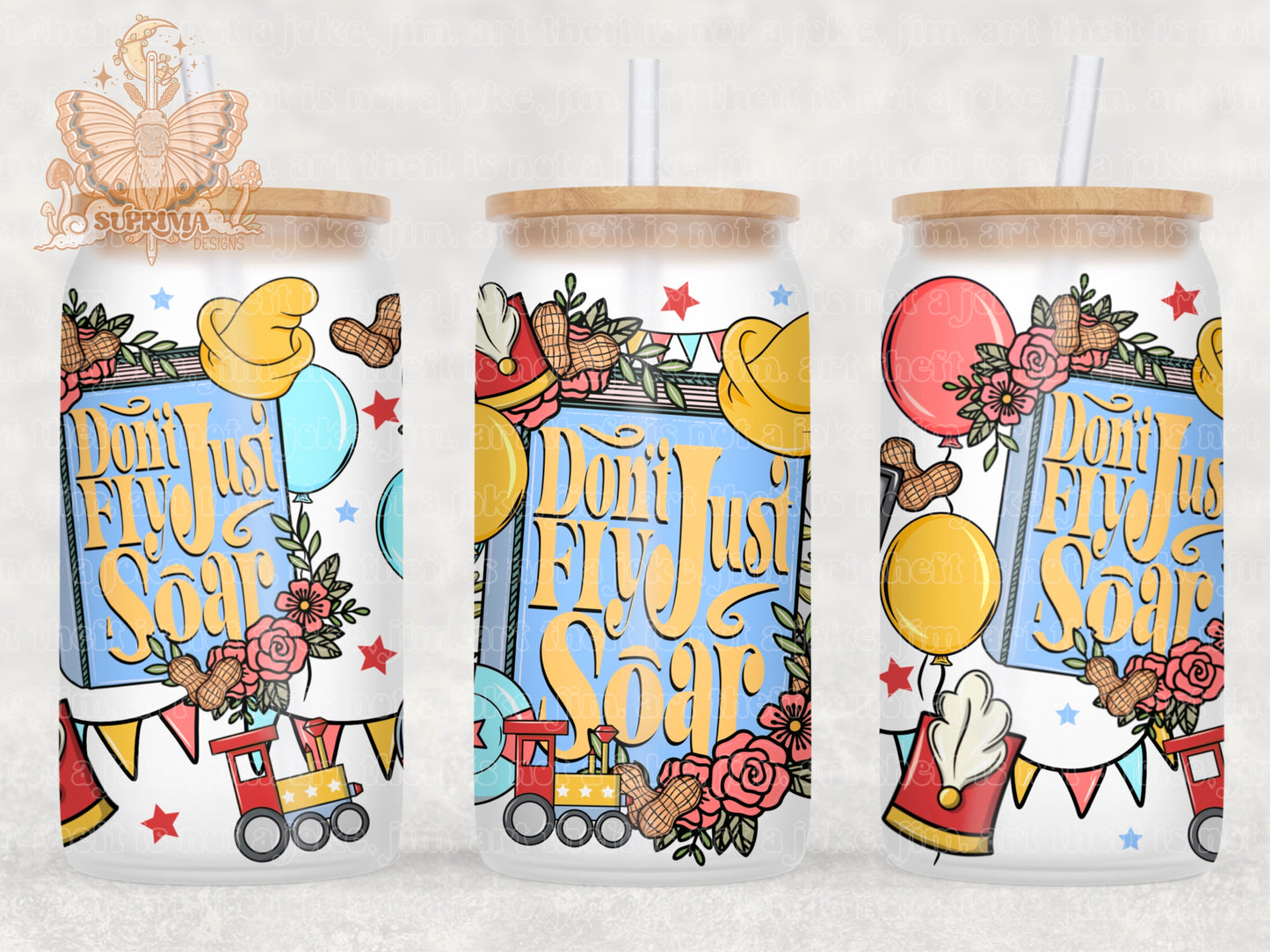 Don’t Just Fly Soar | Glass Can