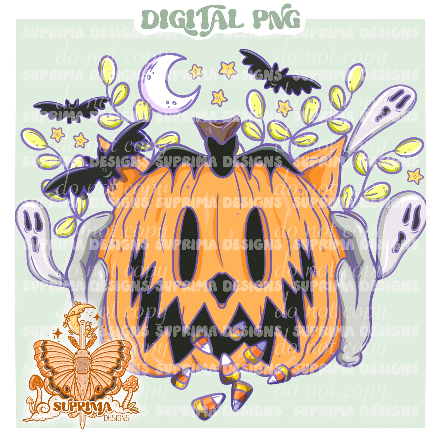 Happy Haunts | Includes Matching PNG