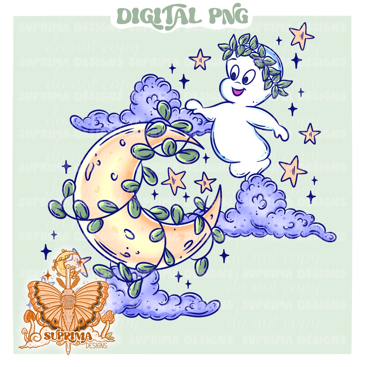 Cottage Casper | Includes Coordinating PNG