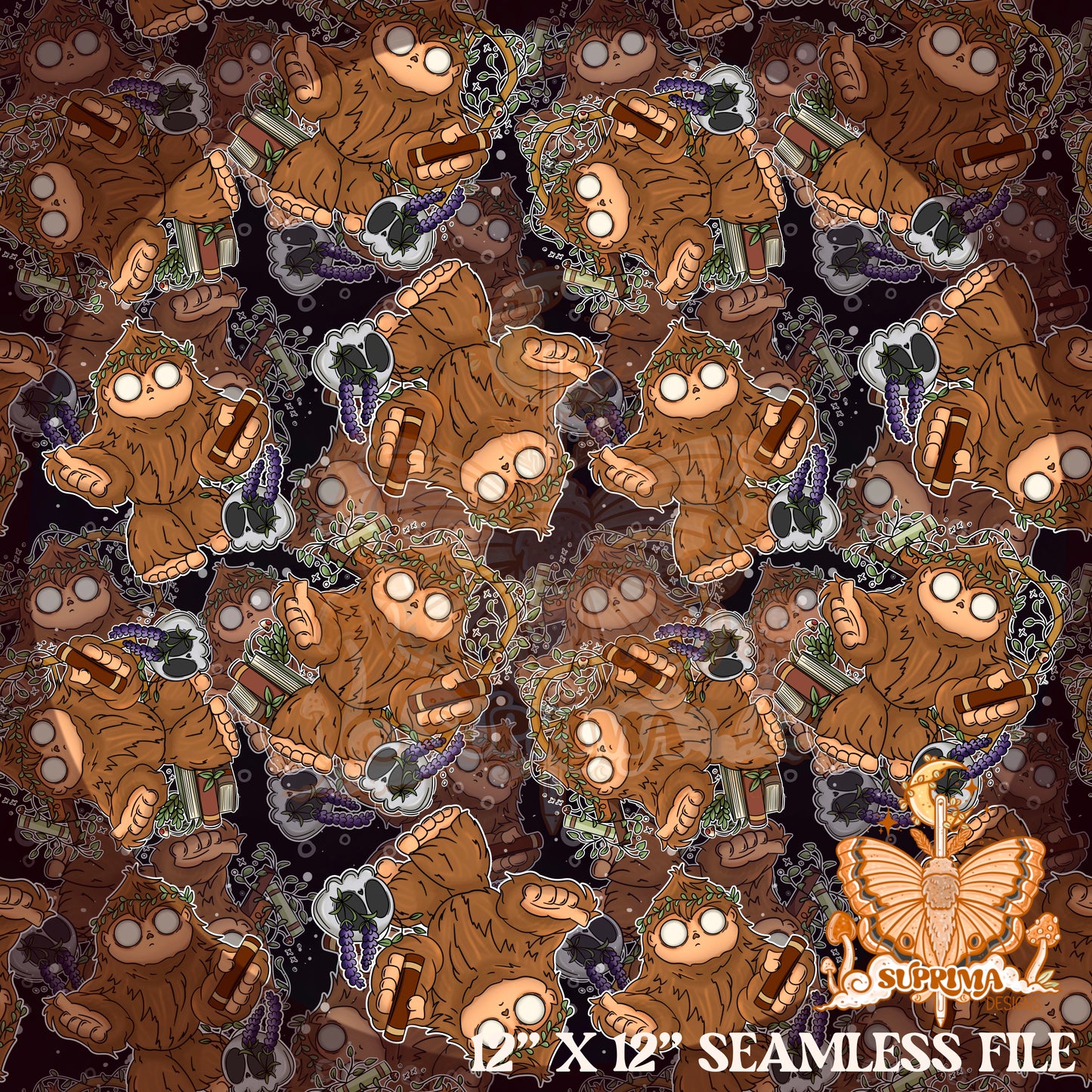 Big Reader Vibes | Seamless 2 Colorway Options