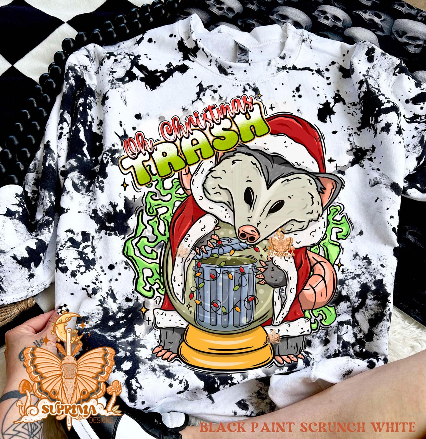 Oh, Christmas Trash | PNG | Seamless 2 Colorway Options
