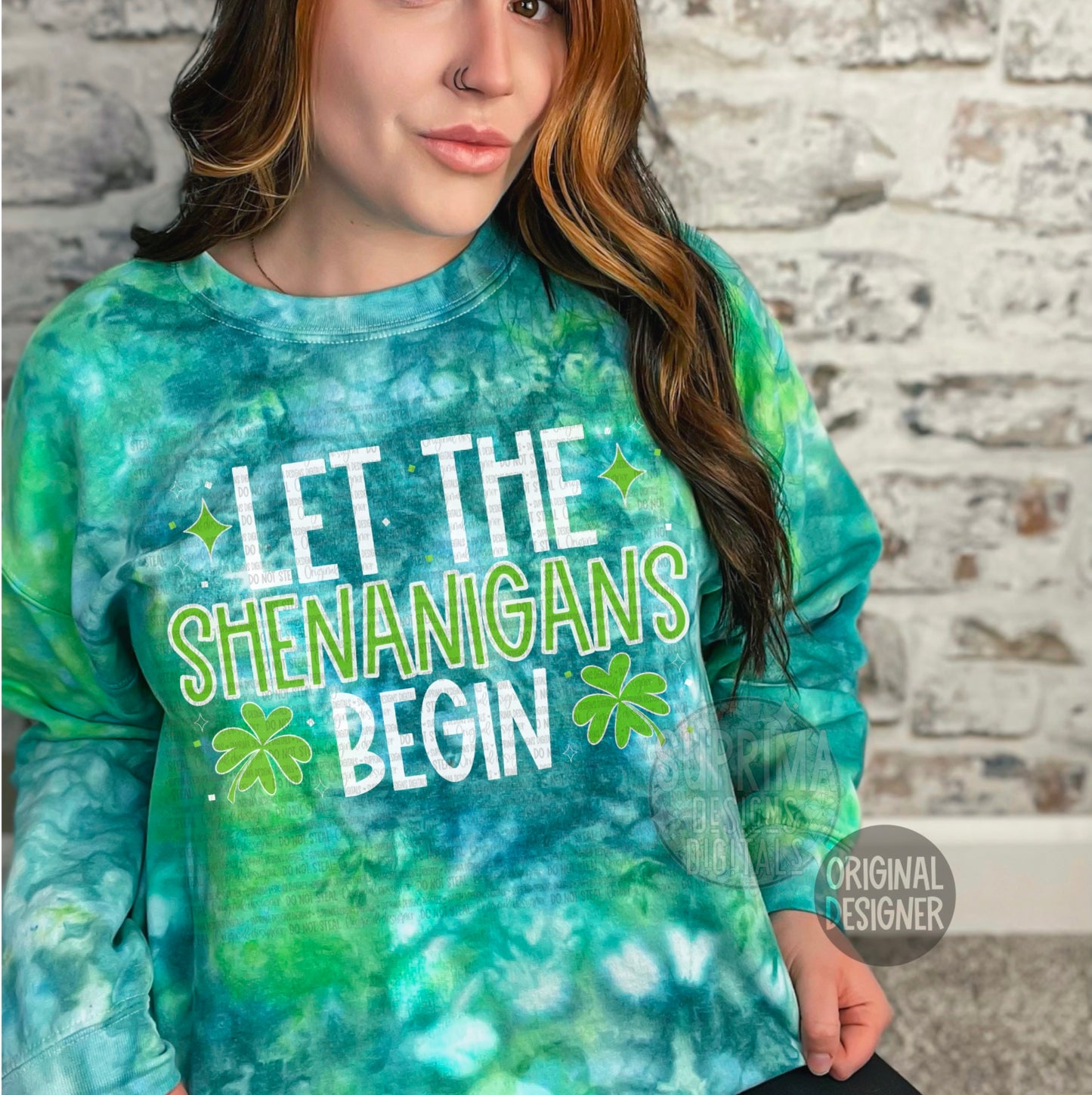Let The Shenanigans Begin | White