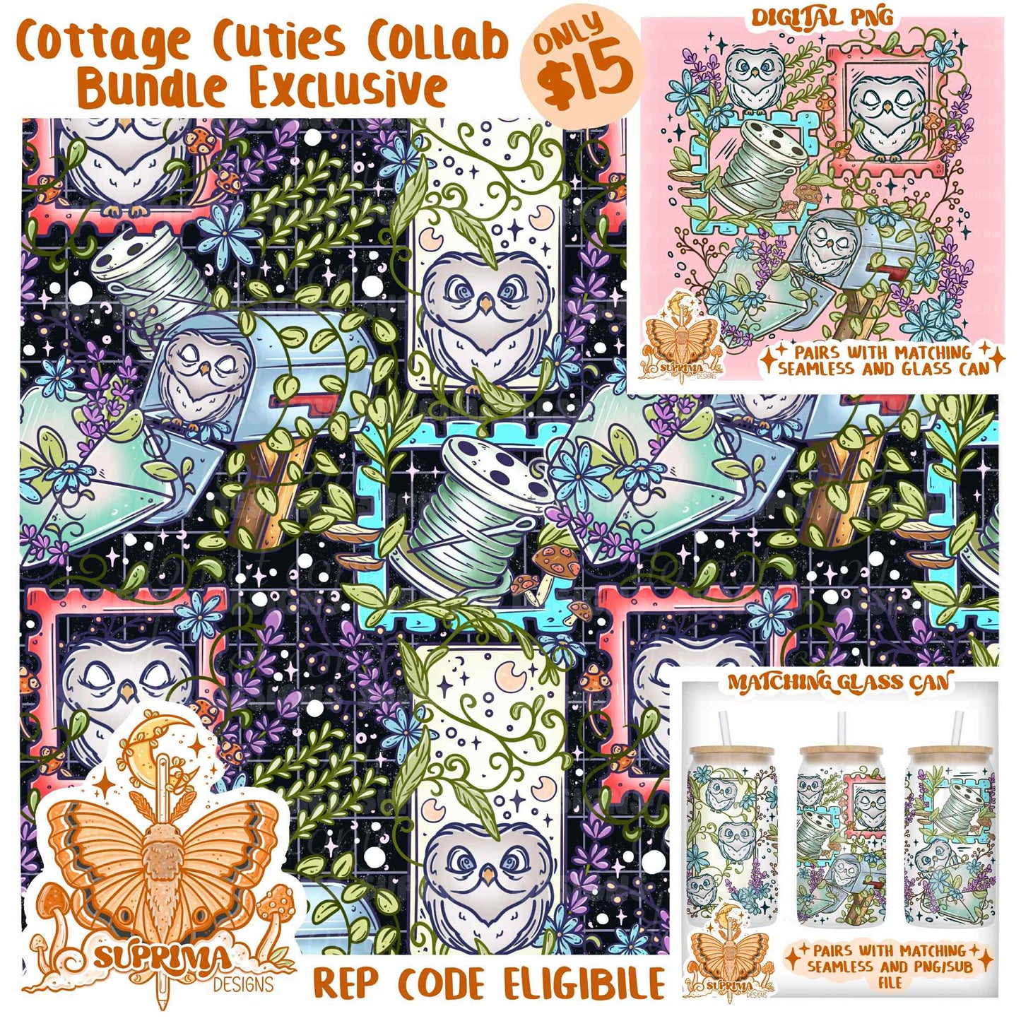 Cottage Cuties | Seamless