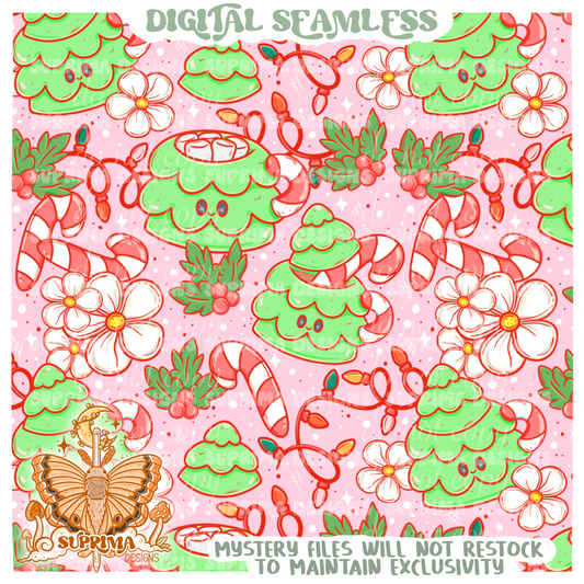 Cutie Pie Christmas Trees | Includes Matching PNG