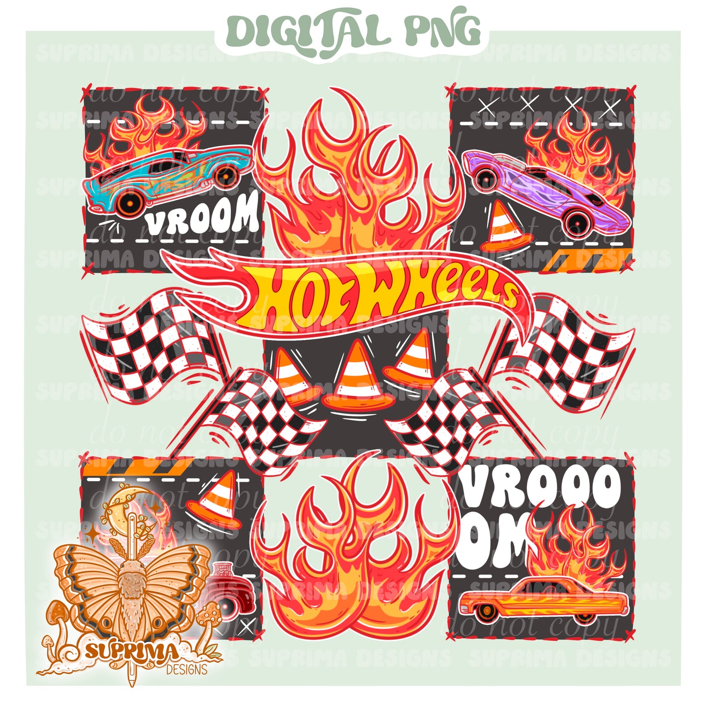 Hot Cars | PNG Included