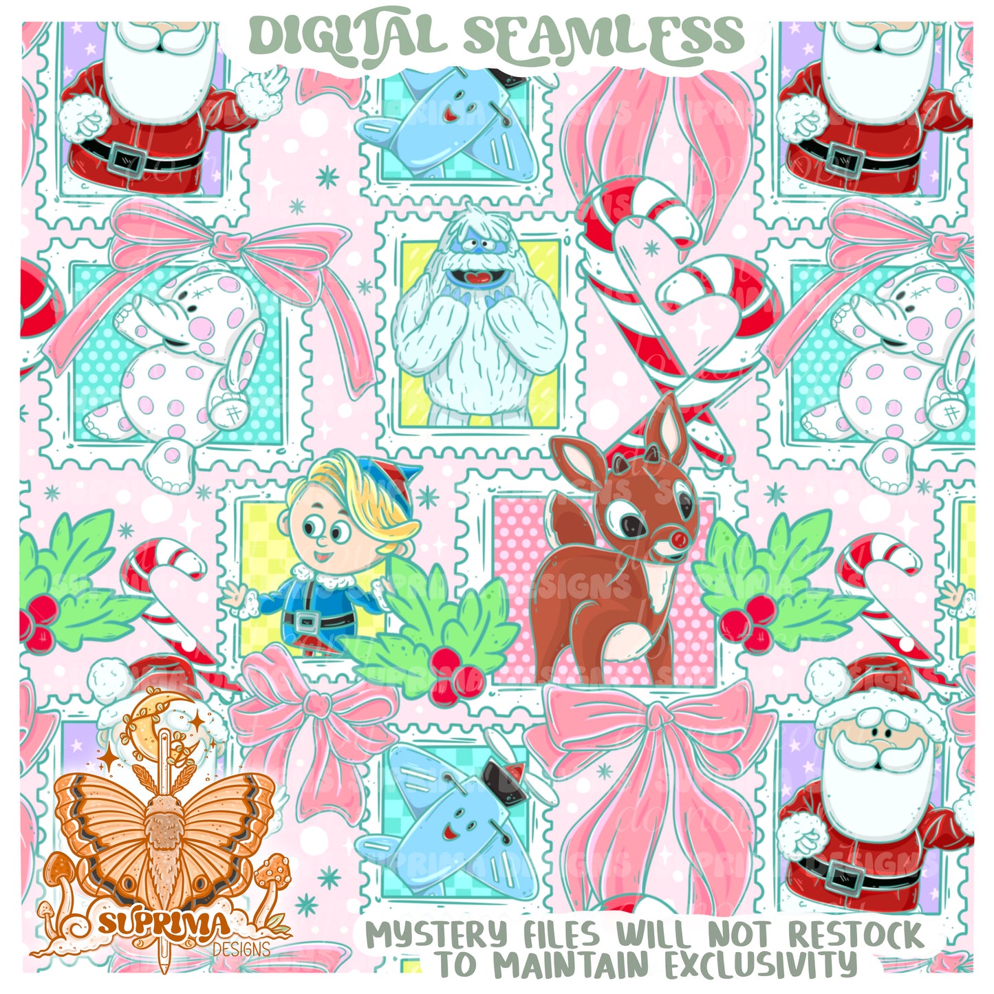 Coquette Rudolph | Includes Coordinating PNG