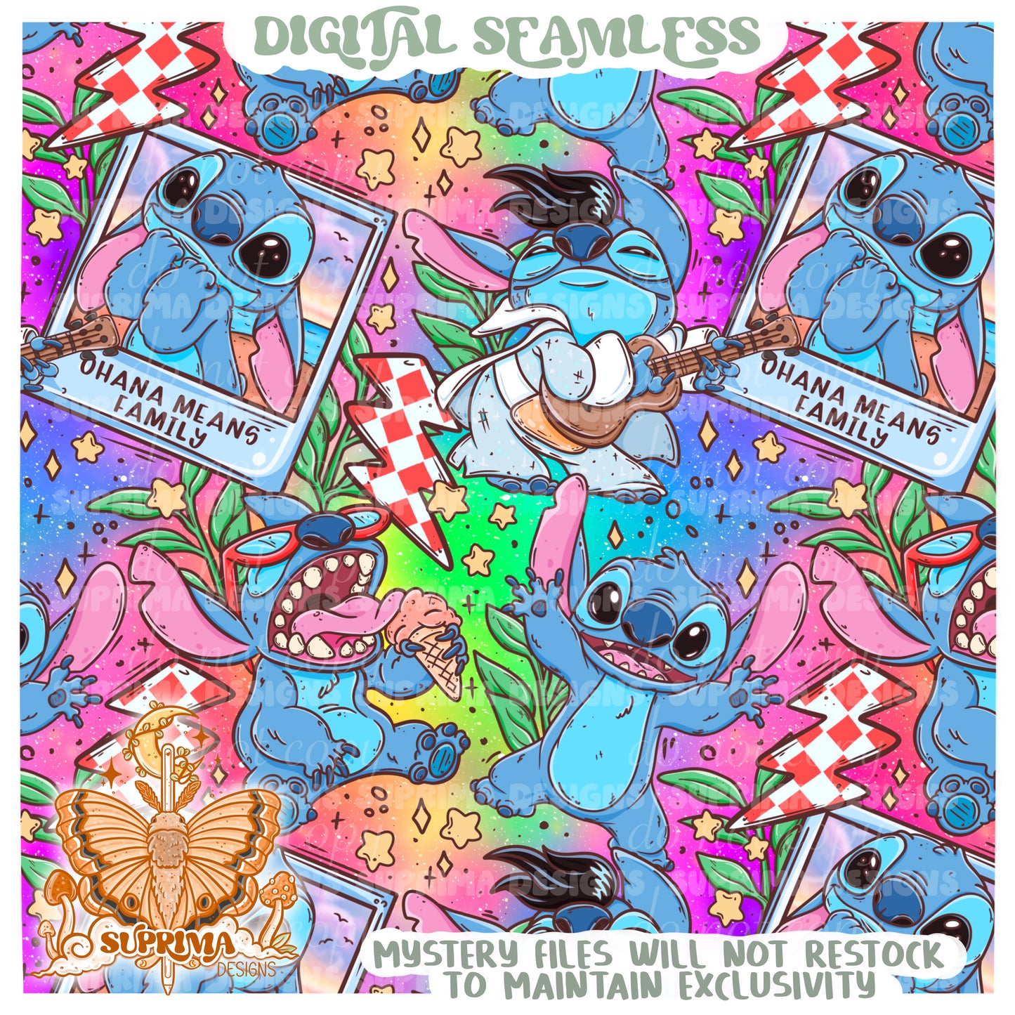 626 Rainbow | Includes Coordinating PNG