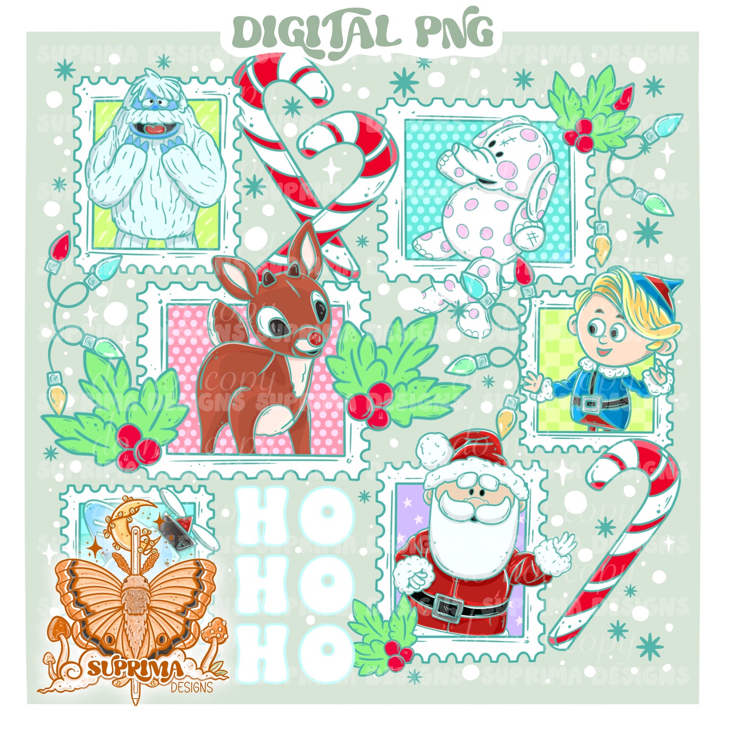 Rudolph The R.N.R | Includes Coordinating PNG