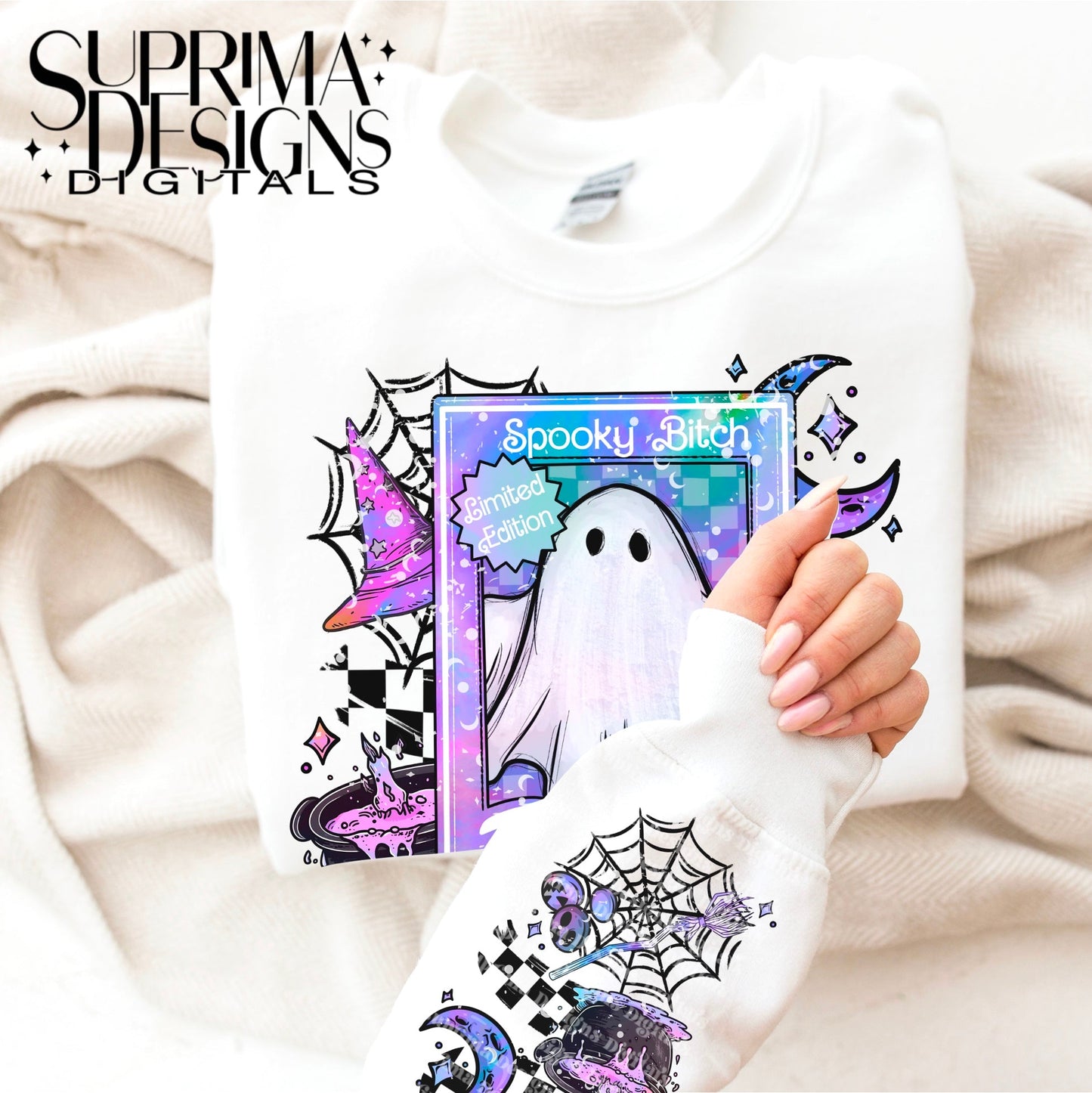 Spooky Ghoul | Sleeve Combo | Hand Drawn*