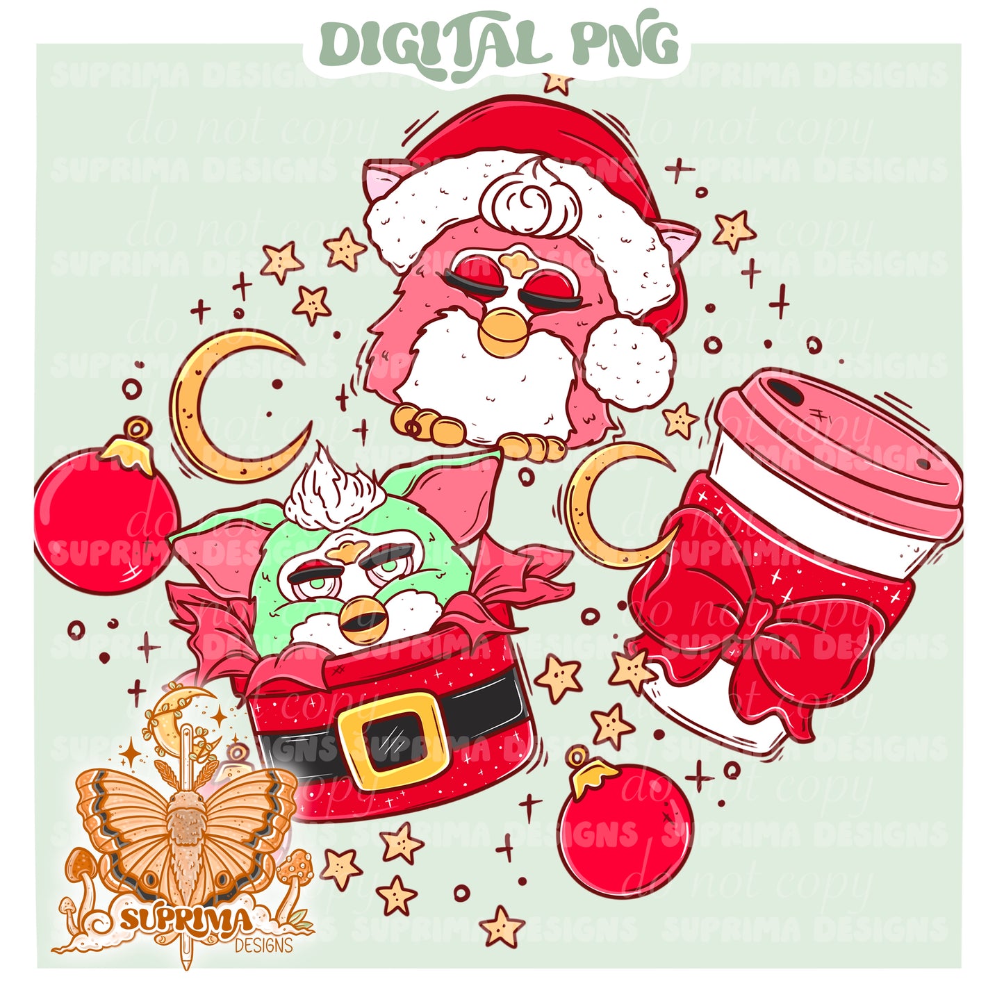 Fa La La La Furb-ee | Includes Matching PNG