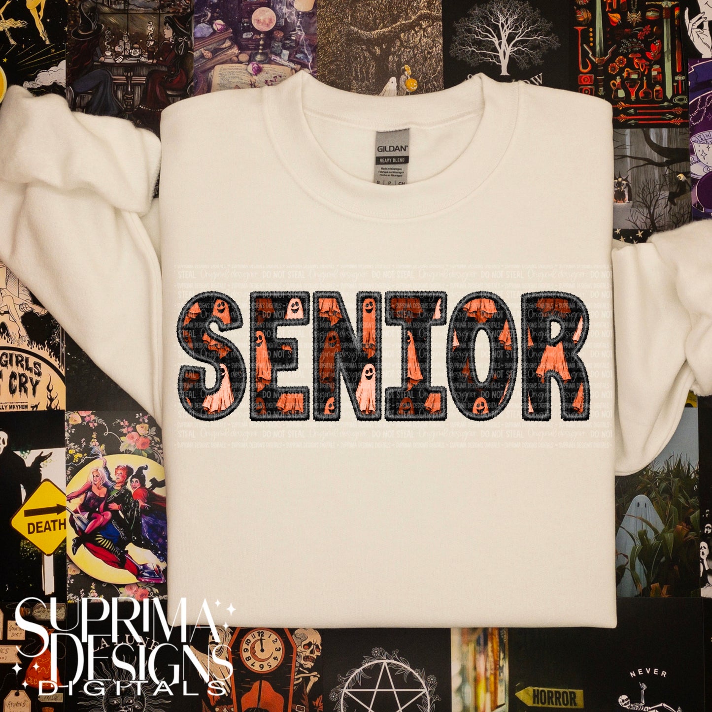 Spooky Faux Embroidery - Senior