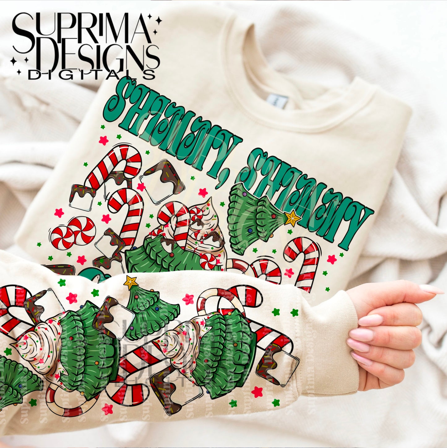 Shimmy Shimmy Cocoa What | Sleeve Combo | Hand Drawn*