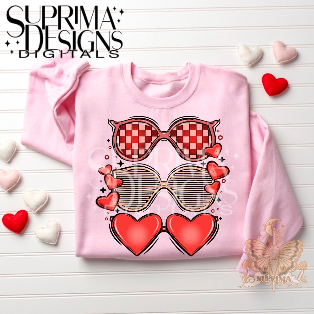 Valentine Sunglasses | Red