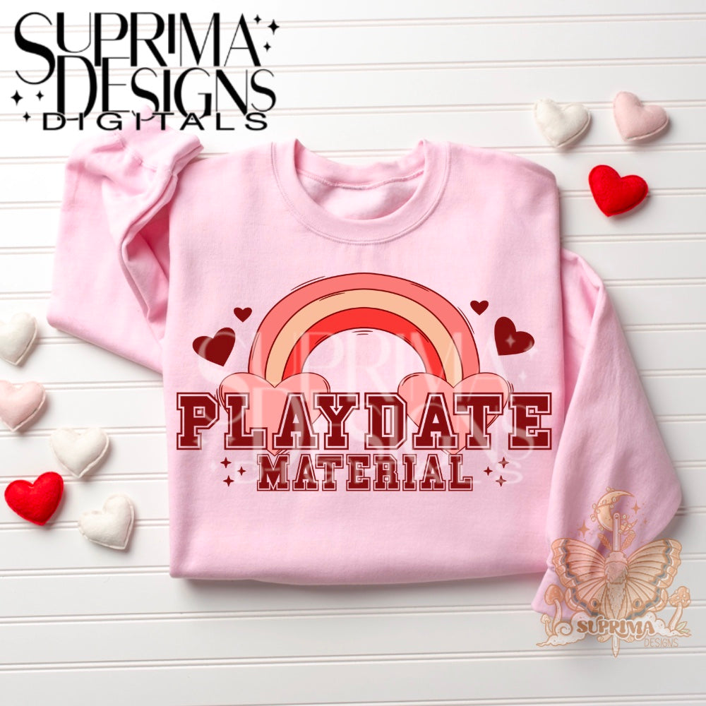 Playdate Material | Red