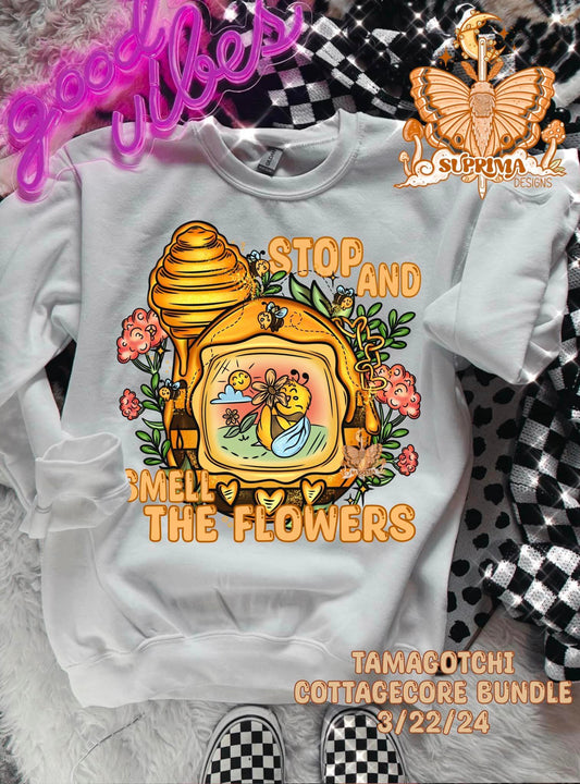 Stop and Smell the Flowers Tamagotchi