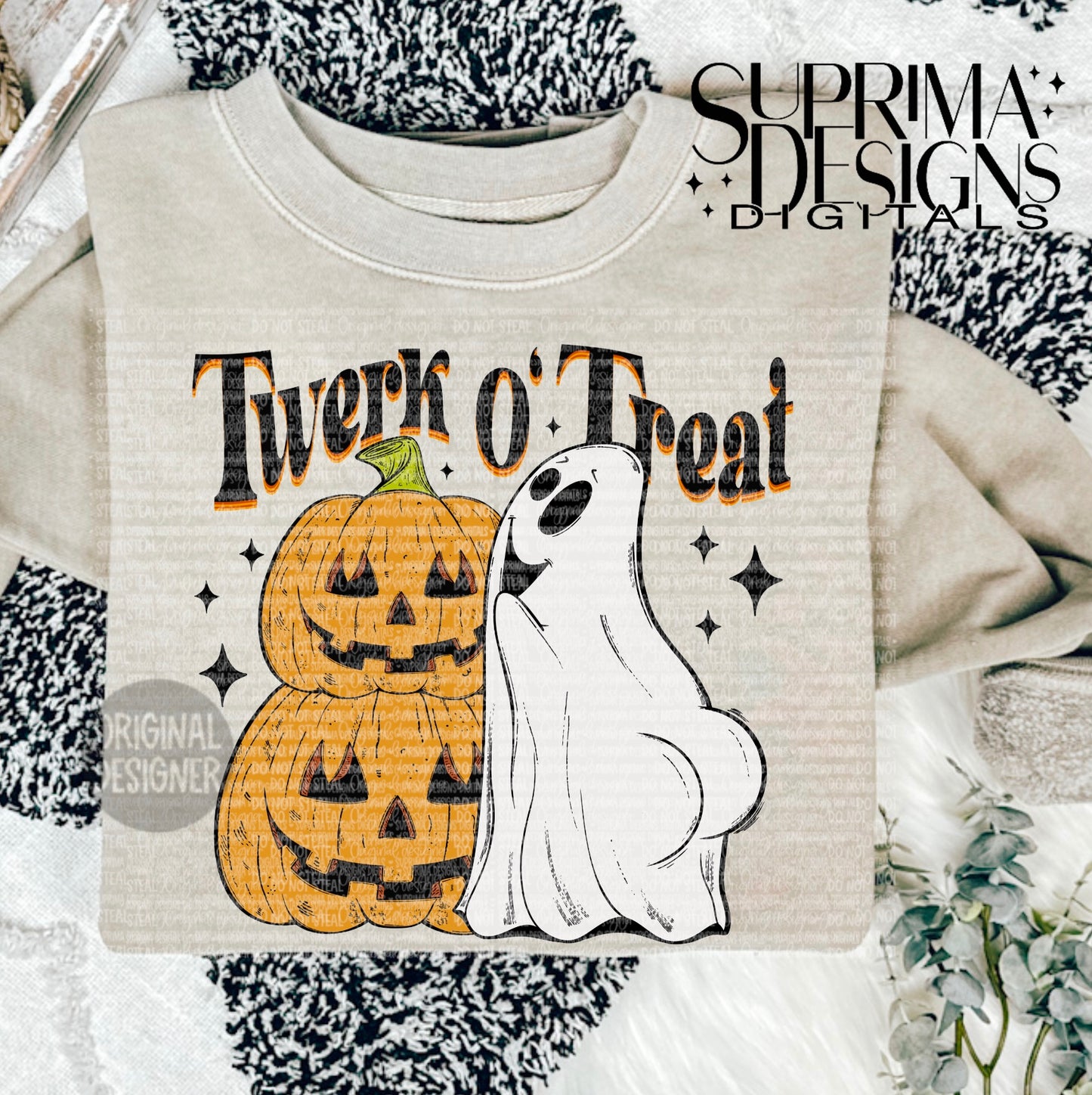 Twerk O Treat Single | Hand Drawn*