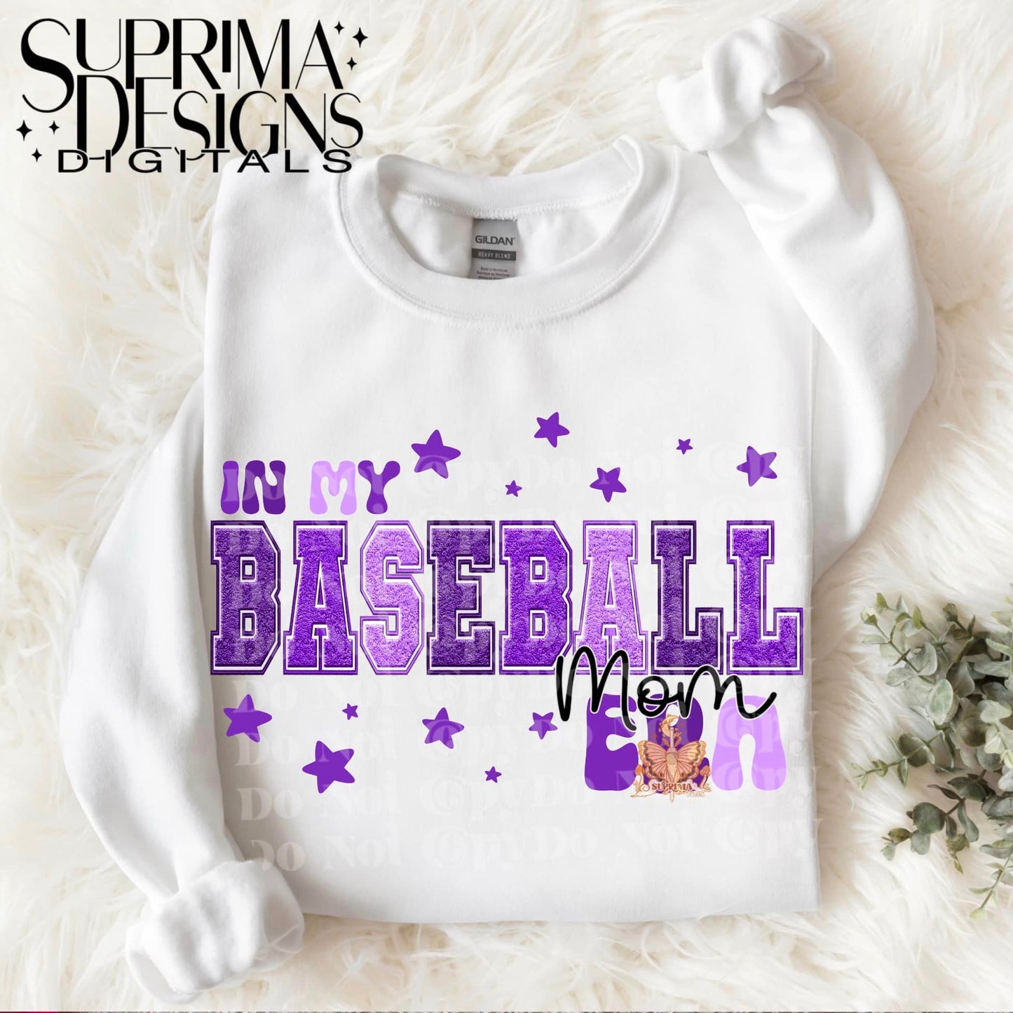 In My Baseball Mom Era | Purple