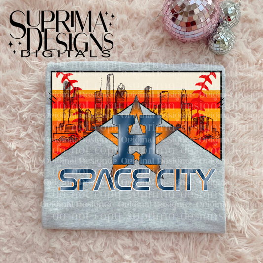 Spacecity baseball Stripes