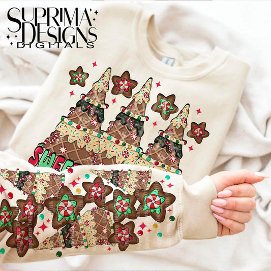 Sweet Christmas Wishes | Sleeve Combo | Hand Drawn*