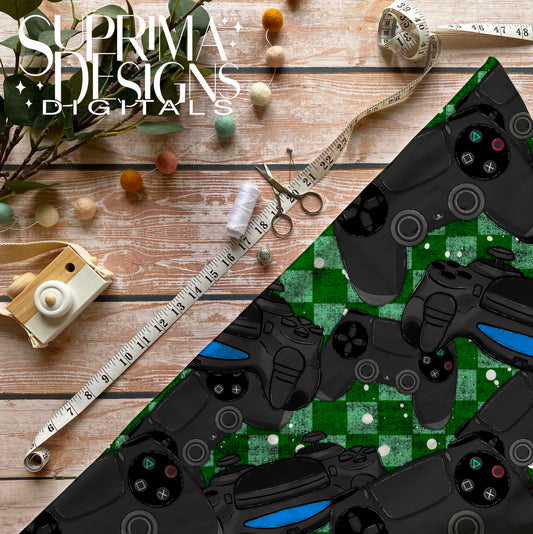 Gamer Controller | Seamless | P.S. black distress