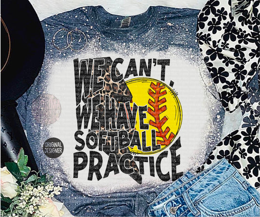 We Can’t We Have Softball Practice