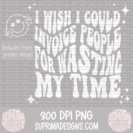 Wasting My Time | White | Pocket Combo