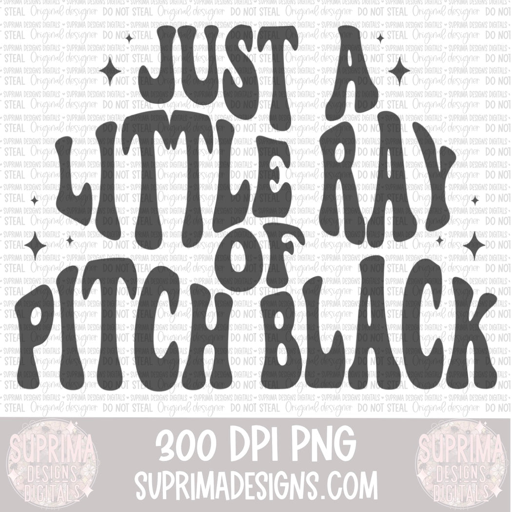 Little Ray of Pitch Black